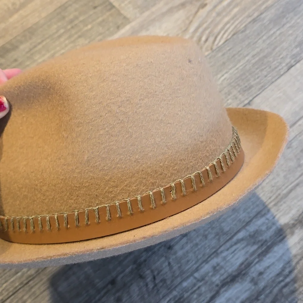 Tirabasso wool felt small brimmed‎ fedora. Made in Italy.​